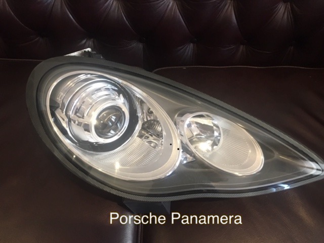 Reflektor Porsche Panamera po regeneracji